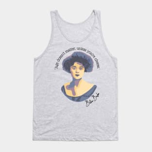 Billie Burke Portrait and Quote Tank Top